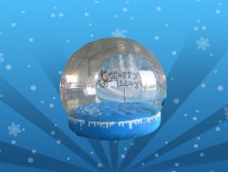snow-globe gonfiabile